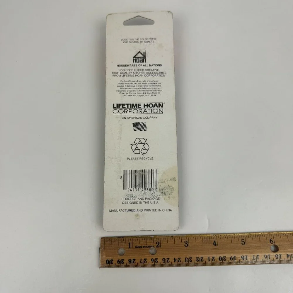 Vtg Sealed Hoan 3 in 1 Bottle Can Jar Opener Cap'n Can Opener White Prop READ‎